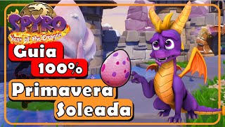 Guia 100 PRIMAVERA SOLEADA  Spyro 3 Year of the dragon [upl. by Rodama346]