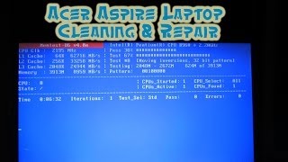 Acer V3 Laptop Diagnosis and Repair  A Helpful Video For Cleaning Up SpywareViruses [upl. by Aidyn707]