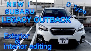 2019 SUBARU SUV Outback minor change model exterior amp interior editingOUTBACK owners review！ [upl. by Musa]