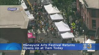 Manayunk Arts Festival Returns To Main Street [upl. by Ailedroc972]