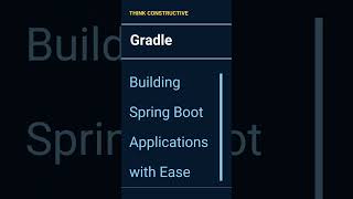 What Is Gradle  ytshorts shorts gradle java springboot softwaredeveloper [upl. by Otti189]