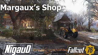 Margauxs Shop 1st Main Street  SUTTON Fallout 76 camp build [upl. by Waxman356]