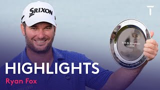 Ryan Fox wins by FIVE shots  Final Round Highlights  2022 Ras al Khaimah Classic [upl. by Milah]