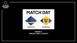 Curaçao vs Barbados  Concacaf Qualifiers  Road to 2026 [upl. by Cybil]