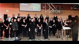 Salish Secondary Choir amp Teachers Surrey BC Remembrance Day performing Fix You Nov 07 2024 [upl. by Milone]