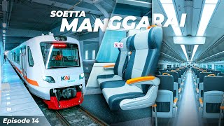 Naik Kereta Bandara Sepi Banget  Soetta  Manggarai [upl. by Arola395]