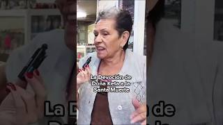 Enriqueta moreno la creadora del altar a la santamuerte diademuertos mexico [upl. by Alyl]