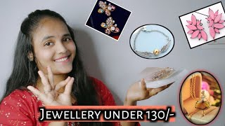 Huge Everstylish jewellery haul under 130  Best quality jewellery items starting from 90 [upl. by Prudie764]