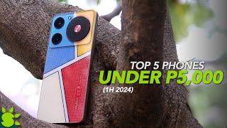 Top 5 Phones Under 5K 1H 2024 [upl. by Danie]