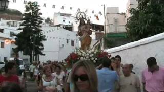 Procesión de la Virgen del Carmen en La Caleta de Salobreña  Julio de 2010 [upl. by Aneeles]