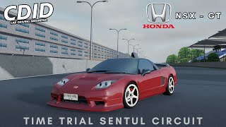 Car Driving Indonesia CDID  2005 Honda NSX GT  Time Trial Sentul Circuit 012448 [upl. by Kinsler]