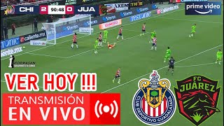 Chivas vs Juárez En Vivo Donde Ver Hora Tv Juega CHIVAS VS JUAREZ Ver jornada 6 Chivas [upl. by Brindell969]