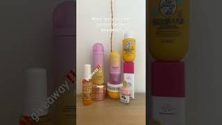 Have you entered shorts giveaway viral smallbiz lipgloss blowup sephora soldejanerio [upl. by Aserahs]