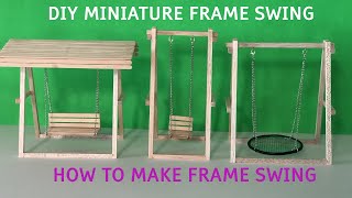 DIY FRAME SWING [upl. by Hadrian]