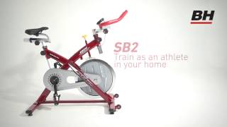 H916  SB2 Spin Bike  BH Fitness [upl. by Ahsemad]