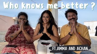 Who Knows Me Better Ft Amma and Achan  Gowri Gopan Gopakumar Ambily Gopakumar [upl. by Nwahser]