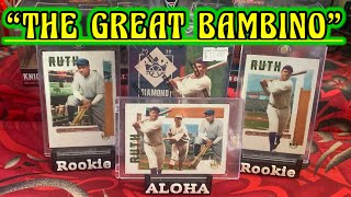 So far 3 for 3 Can I go 4 for 4 on BABE RUTH Checklist LETS GOOOO bambino baseballcards [upl. by Amolap]