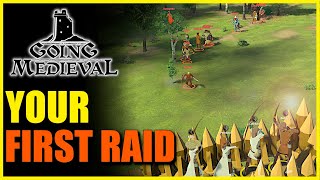 Going Medieval  First Raid Defenses  Beginner Guide [upl. by Fan721]