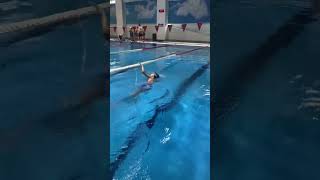 SERBEST STİL 3 KULAÇ 1 NEFES YÜZME swim yüzme sports sport havuz [upl. by Earvin]