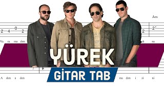 Duman  Yürek  Gitar Tab [upl. by Hceicjow]