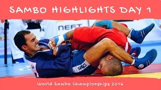 SAMBO HIGHLIGHTS DAY 1 World Sambo Championships 2016 [upl. by Latif]