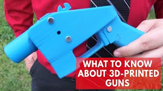 3D Printed Guns What You Need To Know [upl. by Ylecic31]