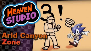 Heaven Studio  Arid Canyon Zone Act 1 [upl. by Annavaj]