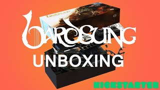 Unboxing BARDSUNG Legend Pledge from Kickstarter [upl. by Yerocal453]