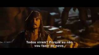 Piratas do Caribe 4  Trailer legendado [upl. by Tamarra180]