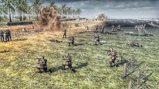 Battle of Tarawa  1943  Call to Arms  GATES of HELL Ostfront [upl. by Eeram]