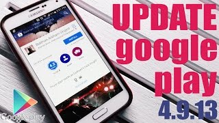 How to Update Google Play Store 4913 NEW USER INTERFACE [upl. by Keller]