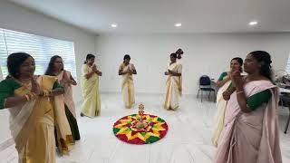 Thiruvathira Onam Celebration 2024 [upl. by Lehcin]