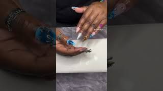 It’s so nerve racking 😭 nails fortheloveofnails nailart nailservice nailinspo nailtechcheck [upl. by Nioe793]