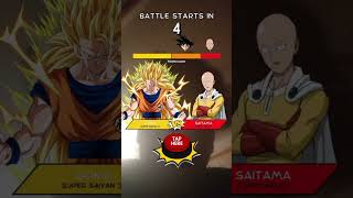 Goku Vs Saitama Who Would Win [upl. by Cimah]