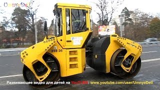 Каток Асфальтовый Спецтехника Bomag bw202 ad  Bomag bw120 ad Asphalt Rollers Roadwork [upl. by Avaria]