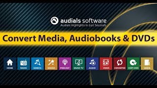 Audials 2018 in 240 Seconds Convert Media Audiobooks and DVDs [upl. by Ticon]