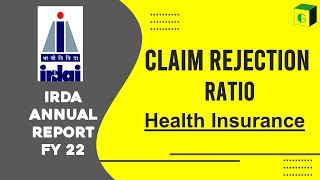 Claim Repudiation Ratio IRDA [upl. by Lull]