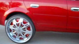 Cadillac CTS on 26quot Dub Creed Floaters Slidin [upl. by Aseel667]