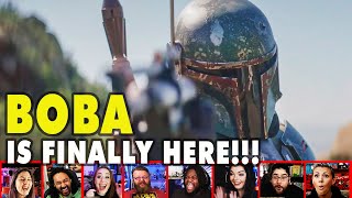 Reactors Reaction To Boba Fett EPIC Return On The Mandalorian Season 2 Episode 6  Mixed Reactions [upl. by Uthrop]