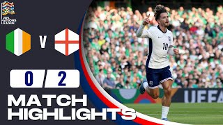 Ireland vs England  02  Highlights  UEFA Nations League 202425 [upl. by Suzette]