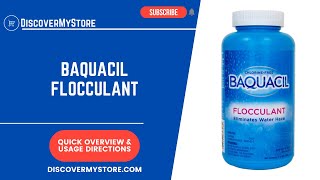 Baquacil Flocculant [upl. by Llemhar]