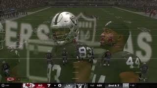 Chiefs vs Raiders Week 8 [upl. by Azzil]