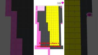 Color fill 3d level 61 gameplay in 39 seconds [upl. by Vanna]