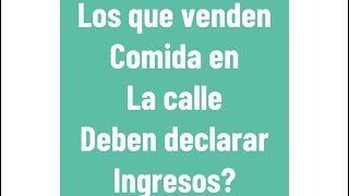 Los que venden anticuchos o comida en la calle deben declarar esos ingresos 😱 [upl. by Ultima43]