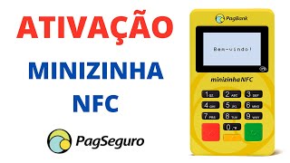 Como Configurar Minizinha Bluetooth NFC pelo Aplicativo PagBank 2022  Ativação Minizinha NFC [upl. by Kelci]