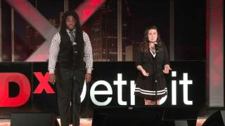 Lost Voices  Scout Bostley amp Darius Simpson  TEDxDetroit [upl. by Dehsar]