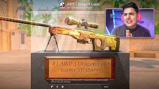 cara eu não esperava por isso MINHA DRAGON LORE TOP 1 foi HOMENAGEADA no CS 2 eu vou chorar [upl. by Lida]