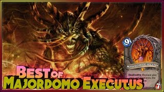 Hearthstone Best of Majordomo Executus  Funny and lucky Rng Moments [upl. by Holmes]