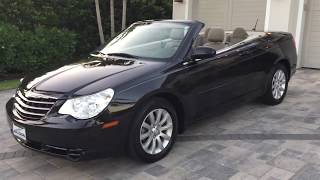 2010 Chrysler Sebring Touring Convertible Review and Test Drive by Bill Auto Europa Naples [upl. by Eteragram]