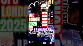 Conor on UFC LONDON 2025 we talk R P MMA ufclondon2025 ufclondon25 ufclondon ufc conor mma [upl. by Hoes]